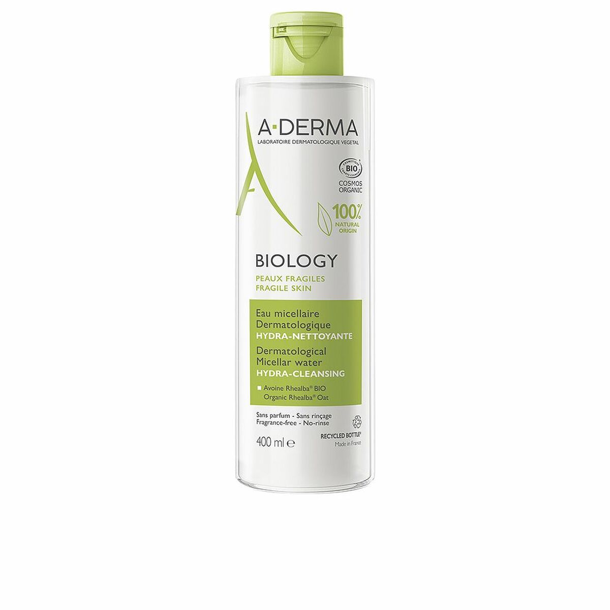 Micellar Water A-Derma Biology 400 ml product packaging