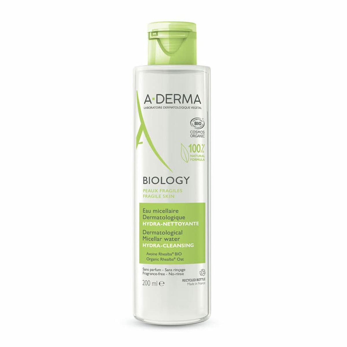 Micellar Water Aderma Biology 200 ml product packaging