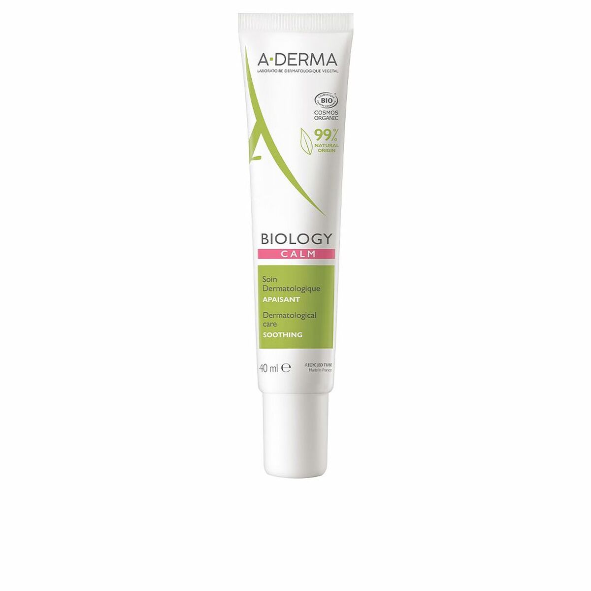 Soothing Cream A-Derma Biology 40 ml for Women skincare packaging