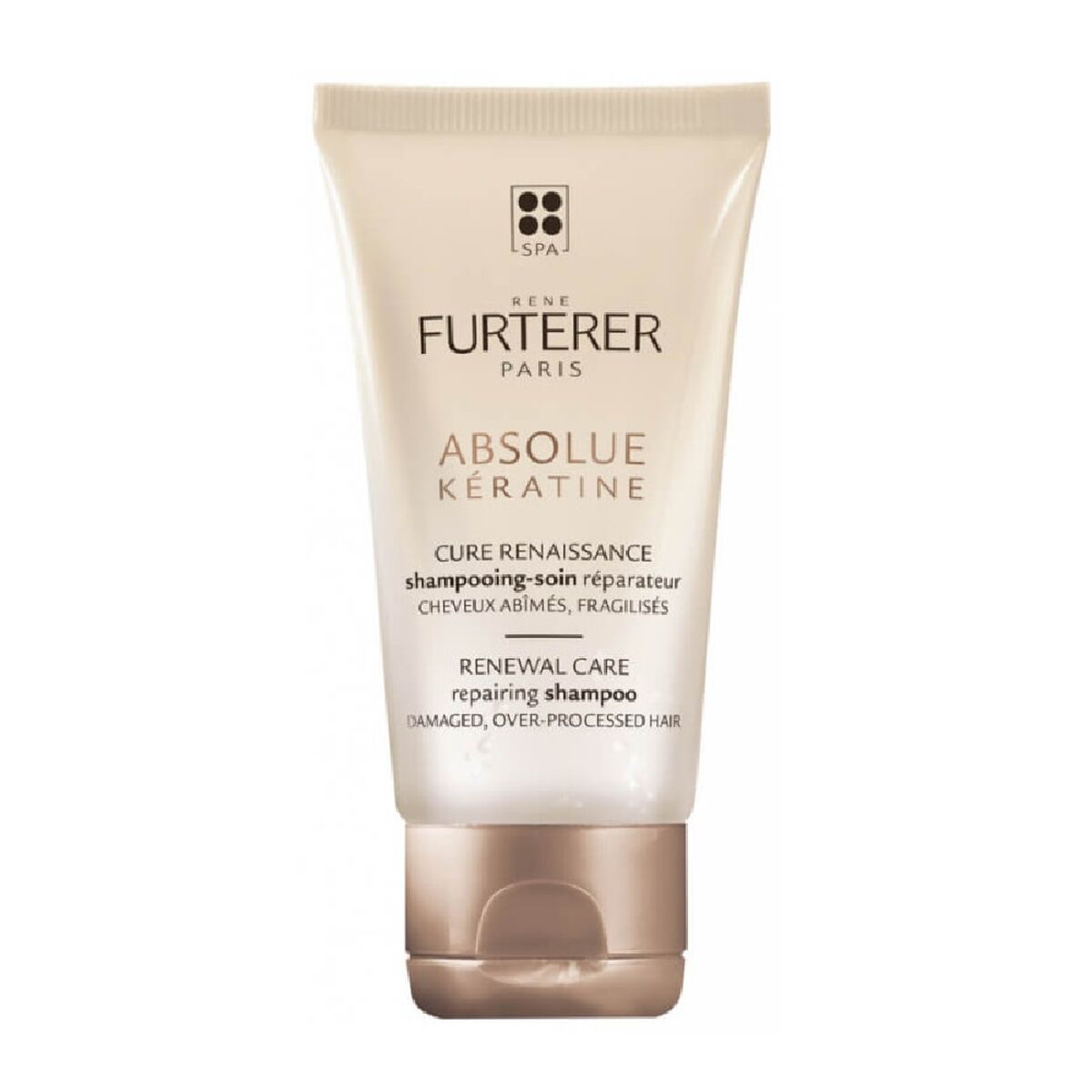 Restorative Shampoo René Furterer Absolue Kératine 50 ml for Women shampoo bottle