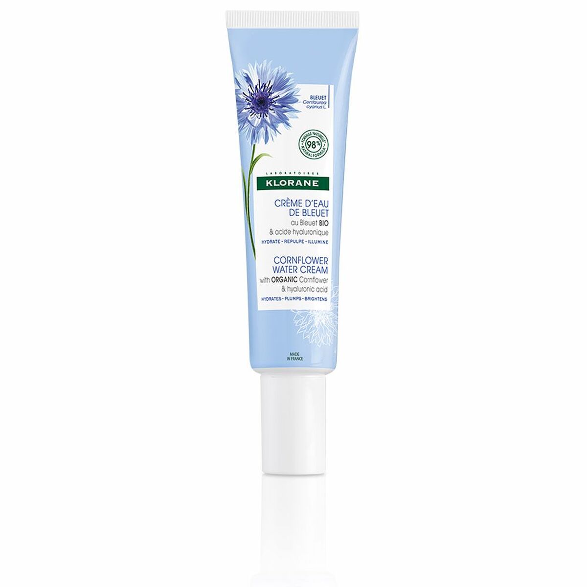 Facial Cream Klorane Bleuet for Women skincare packaging