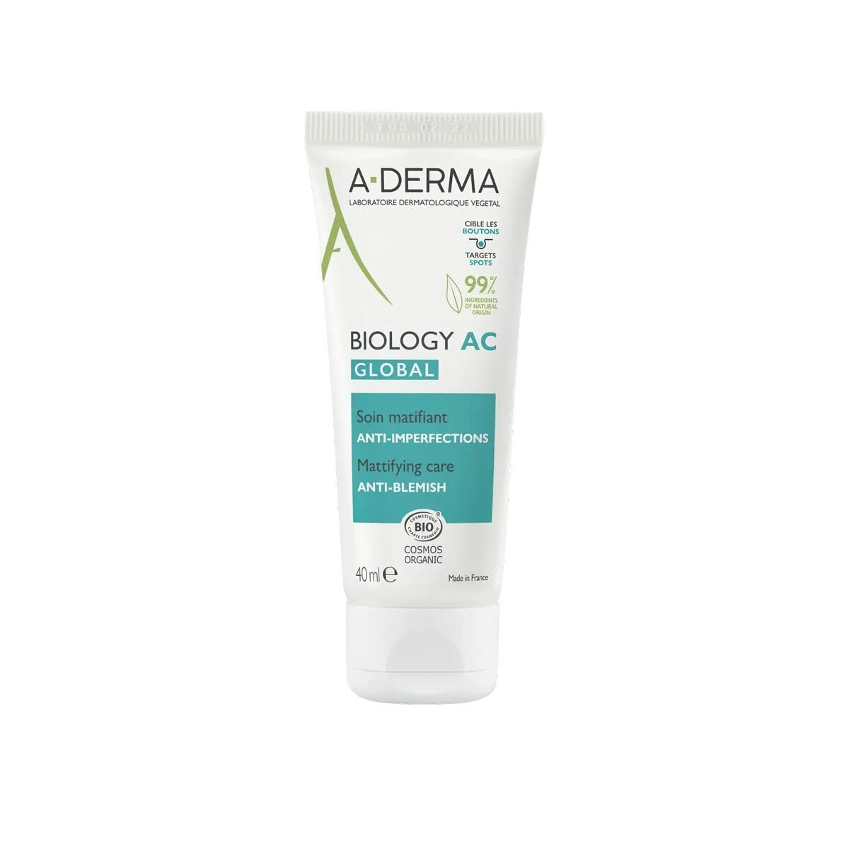 Day Cream A-Derma Biology Ac Global 40 ml skincare packaging