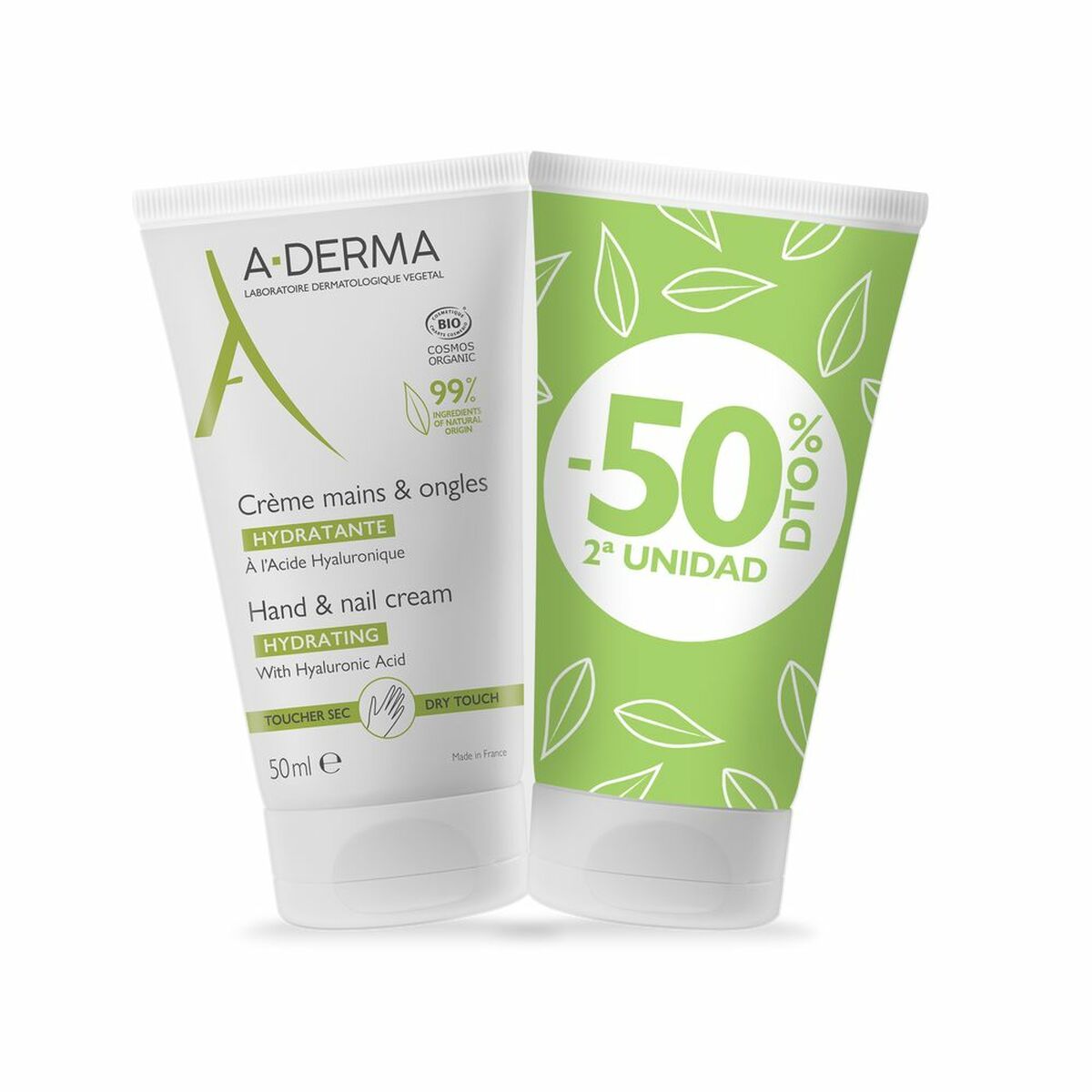 Hand Cream A-Derma CREMA skincare packaging