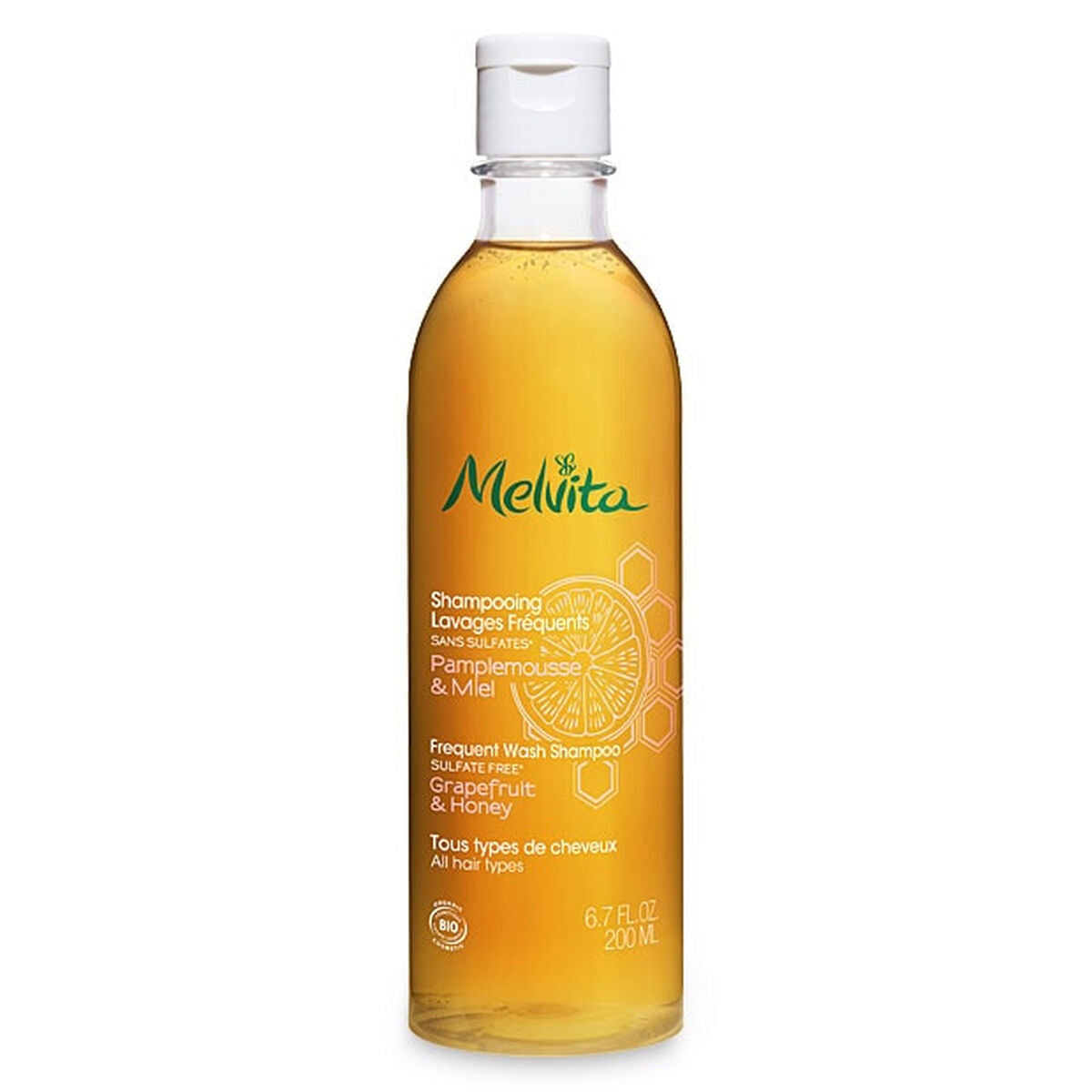 Shampoo Melvita ESENCIALES MELVITA 200 ml shampoo bottle