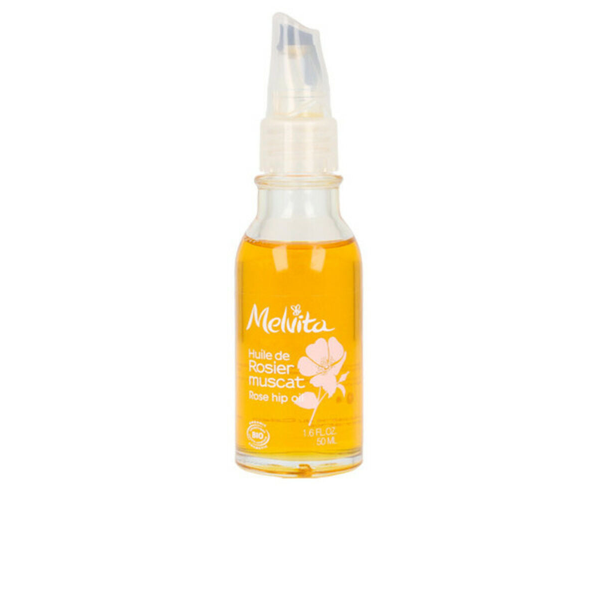 Anti-Stretch Mark Oil Melvita Aceites De Belleza 50 ml Rosehip product packaging