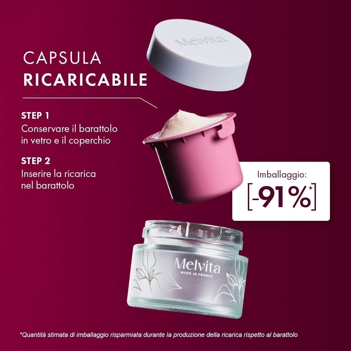 Facial Cream Melvita ARGÁN BIO 50 ml for Women skincare packaging