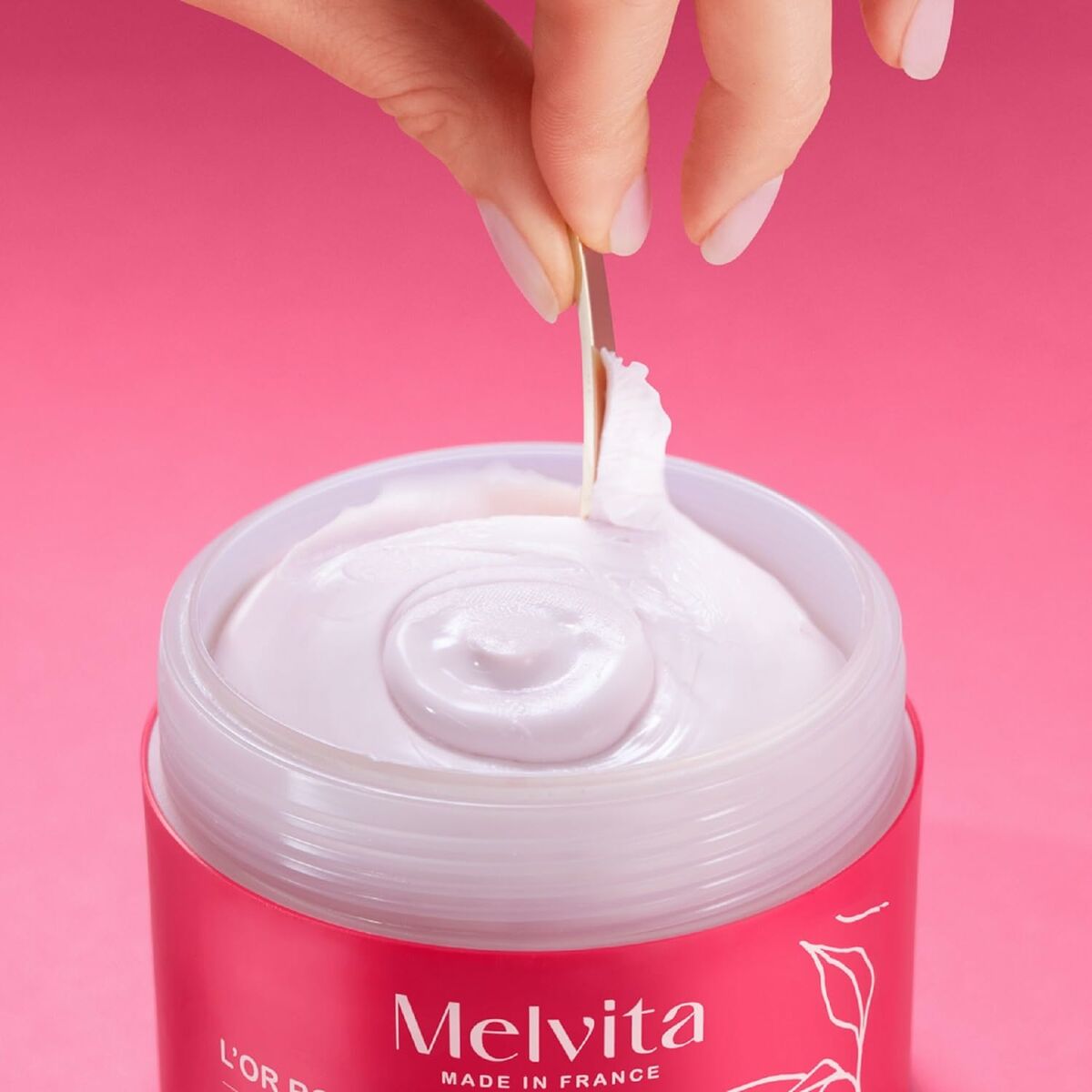 Body Lotion Melvita L'OR ROSE 170 ml for Women skincare packaging