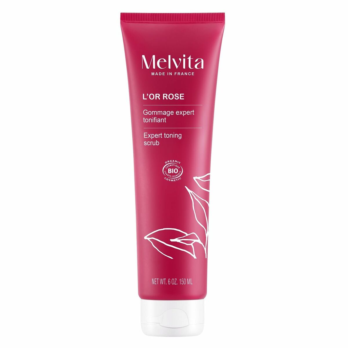 Body Lotion Melvita L'OR ROSE 150 ml for Women skincare packaging