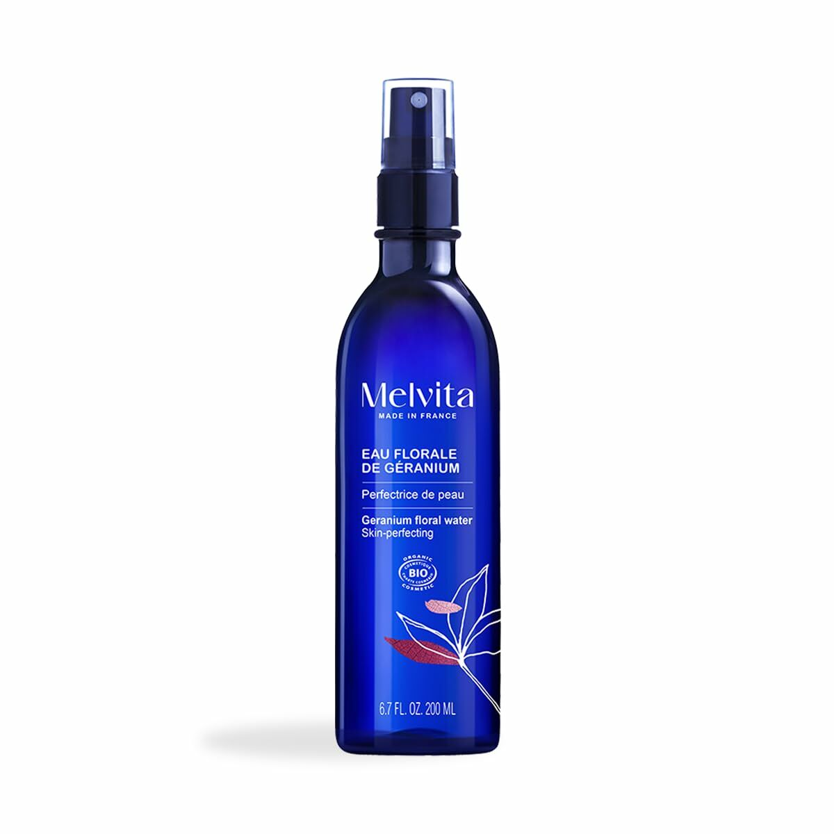 Facial Cleansing Gel Melvita EAU DE FLEURS 200 ml skincare packaging
