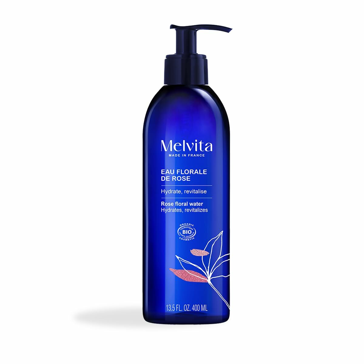 Facial Cleansing Gel Melvita EAU DE FLEURS 400 ml skincare packaging