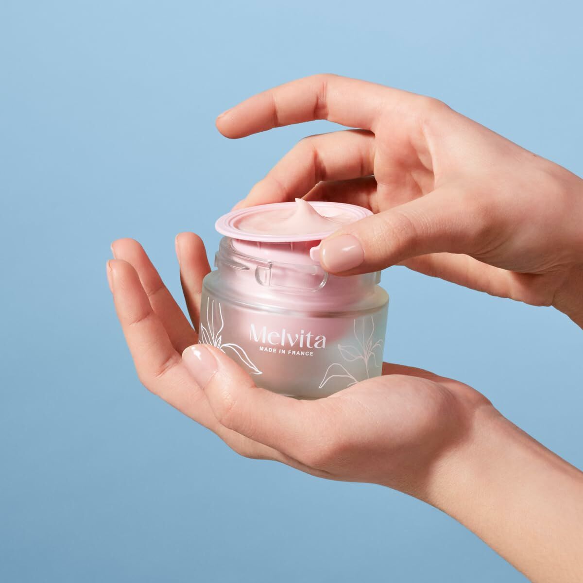Facial Cream Melvita SOURCE DE ROSES 50 ml skincare packaging