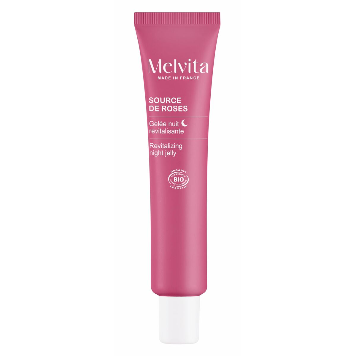 Night Cream Melvita SOURCE DE ROSES 40 ml for Women skincare packaging