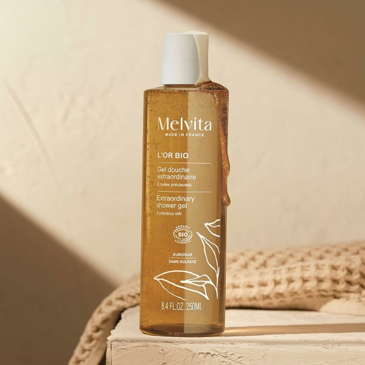 Cleansing Foam Melvita L'OR BIO MELVITA 250 ml product packaging