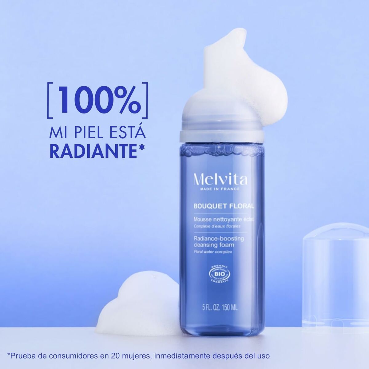 Facial Make Up Remover Melvita BOUQUET FLORAL DETOX product packaging