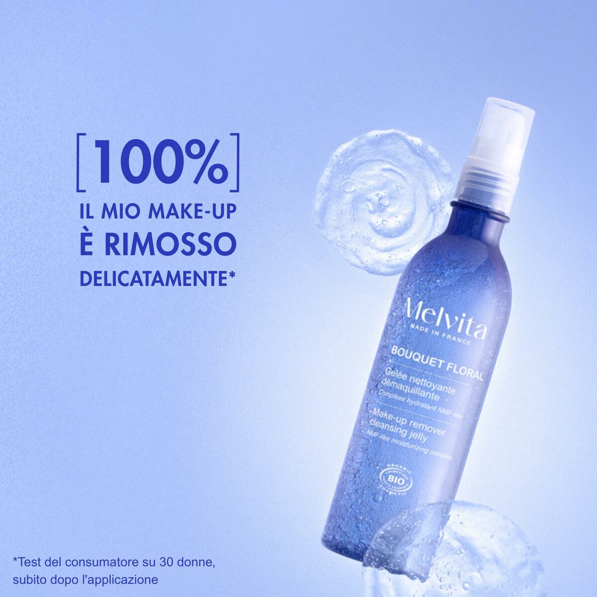 Facial Make Up Remover Melvita BOUQUET FLORAL DETOX product packaging