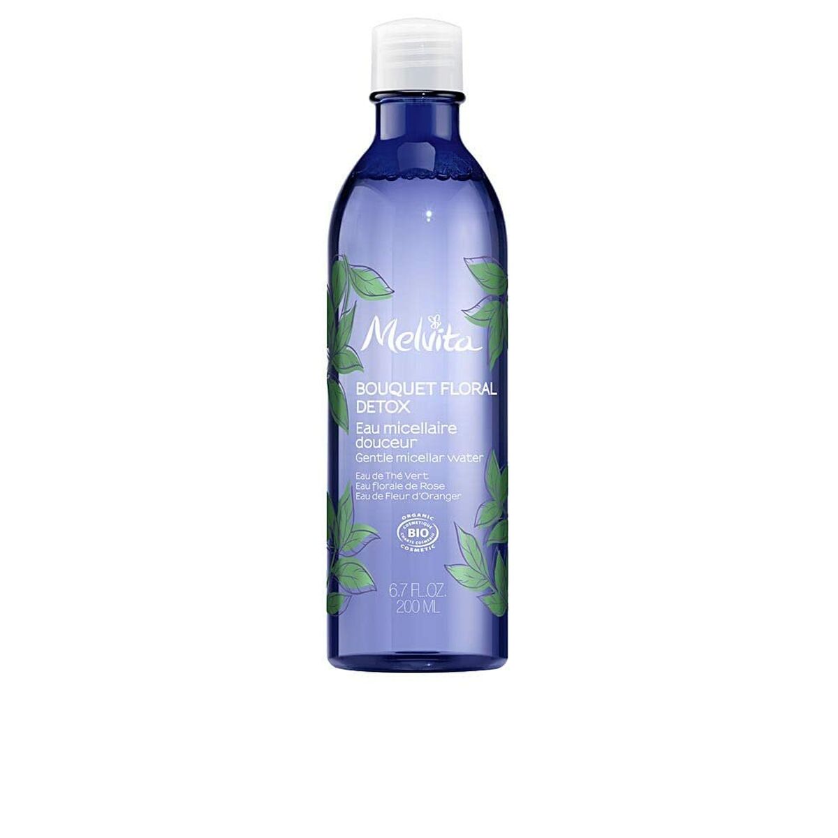 Facial Cleansing Gel Melvita BOUQUET FLORAL DETOX for Women skincare packaging