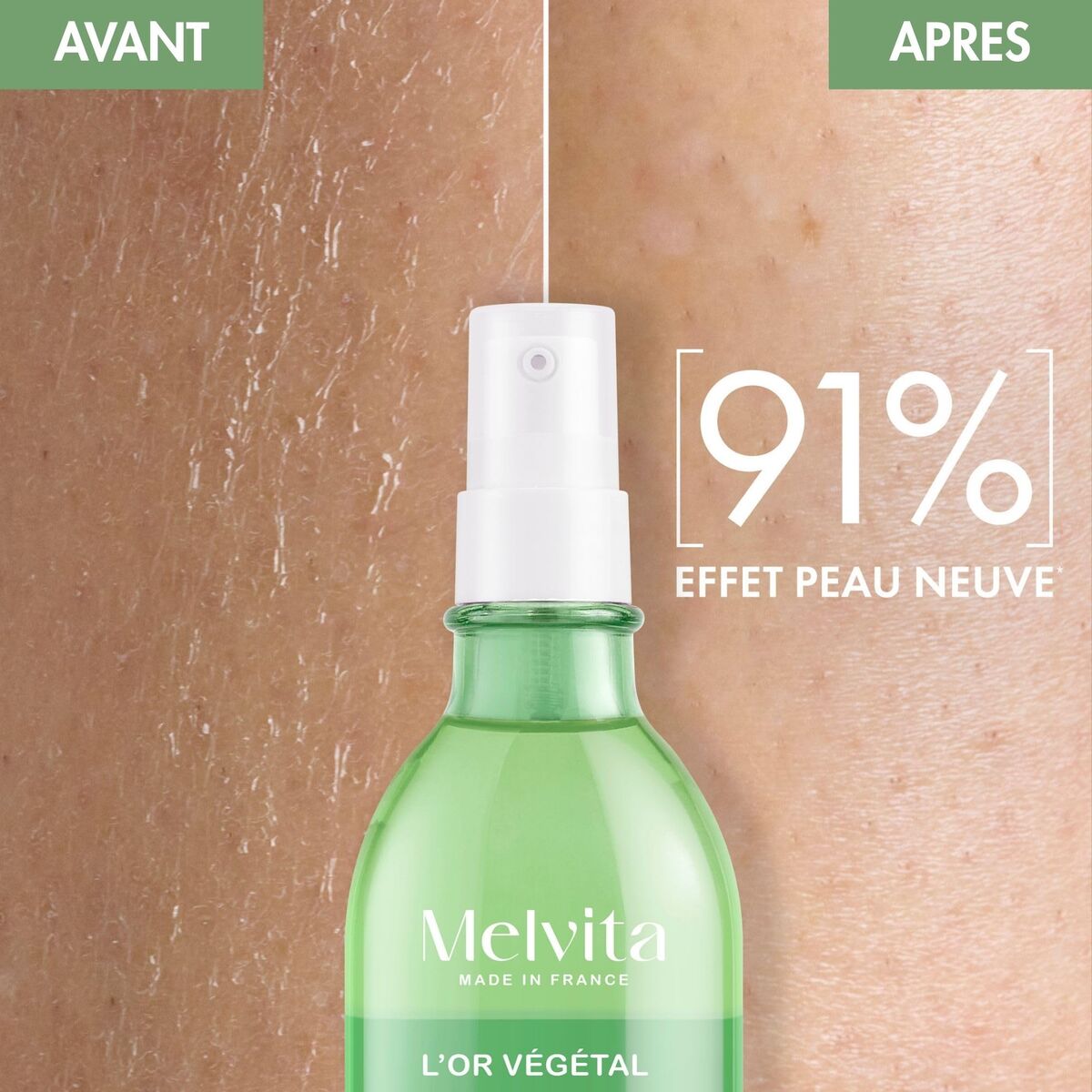 Women's Cosmetics Set Melvita L'OR VÉGÉTAL 2 Pieces for Women product packaging