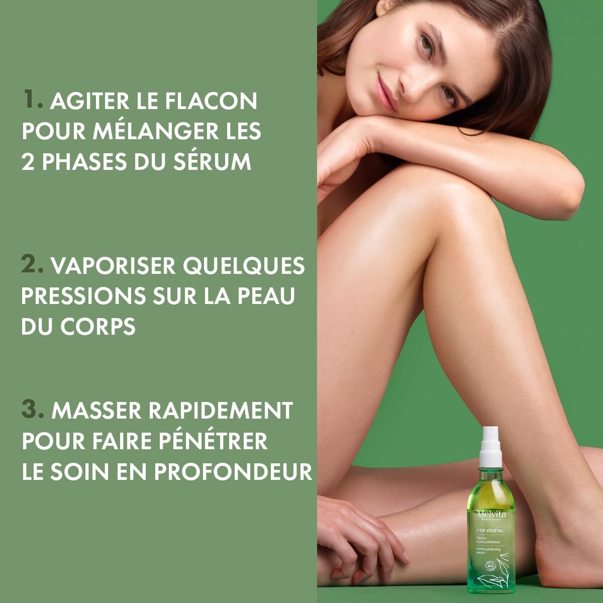 Women's Cosmetics Set Melvita L'OR VÉGÉTAL 2 Pieces for Women product packaging