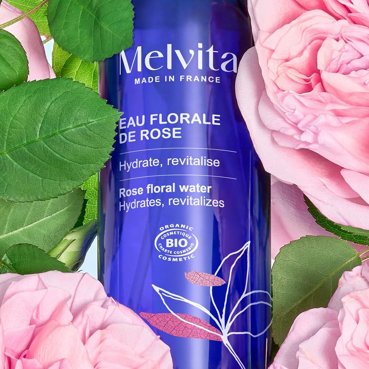 Facial Water Melvita EAU DE FLEURS 200 ml product packaging