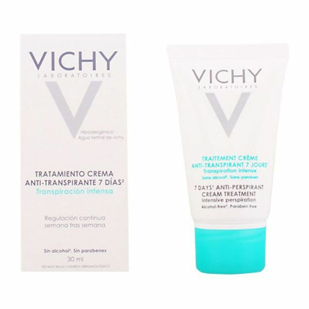 Cream Deodorant Deo Vichy Deo (30 ml) 30 ml for Women skincare packaging