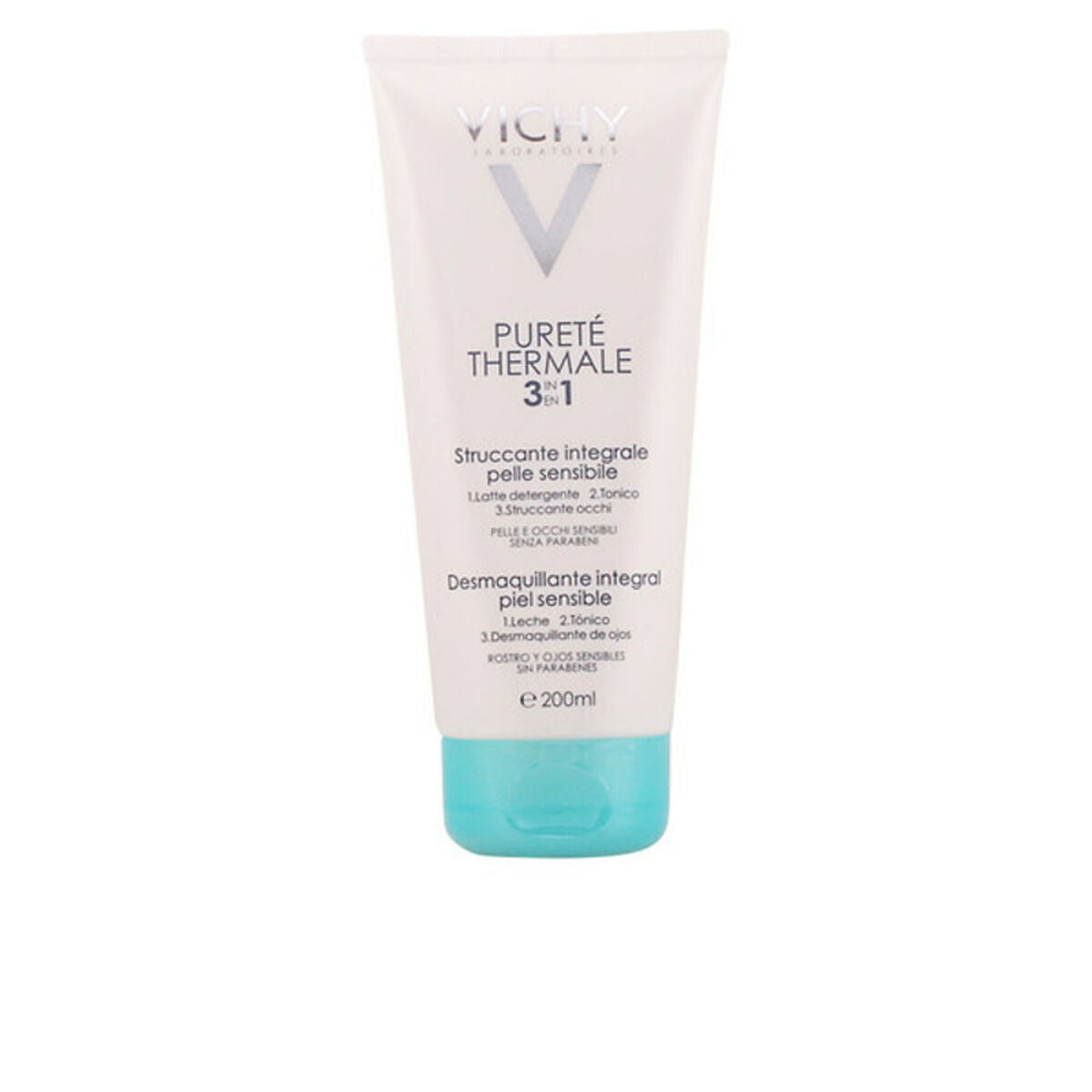 Facial Make Up Remover Cream Vichy Pureté Thermale 3-in-1 skincare packaging