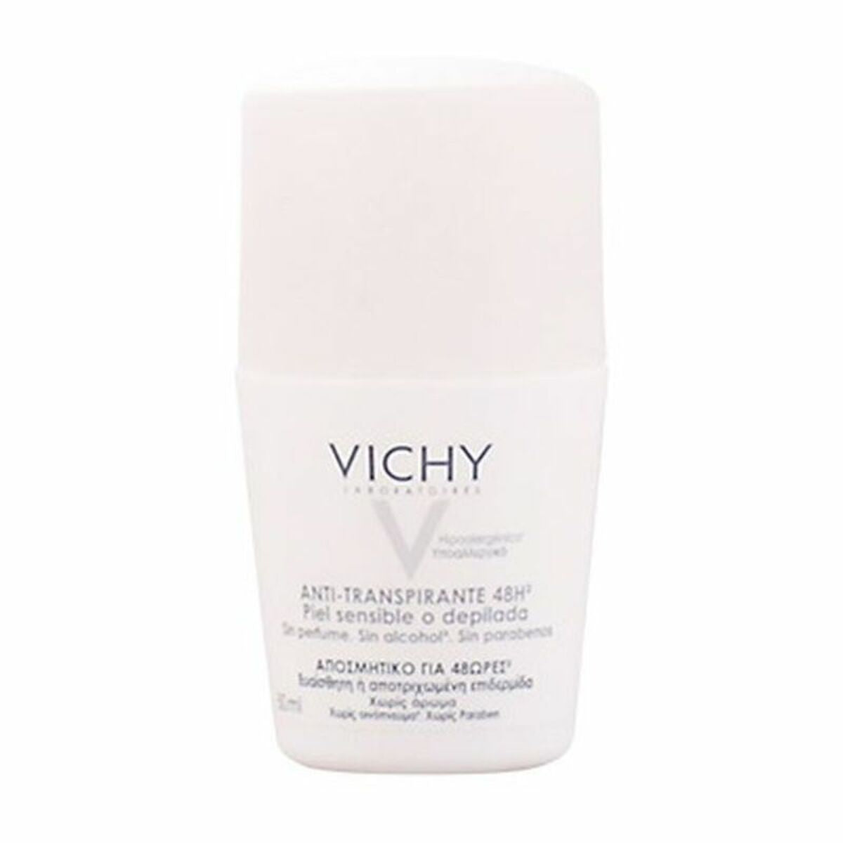 Roll-On Deodorant Deo Vichy Deo (50 ml) 50 ml product packaging