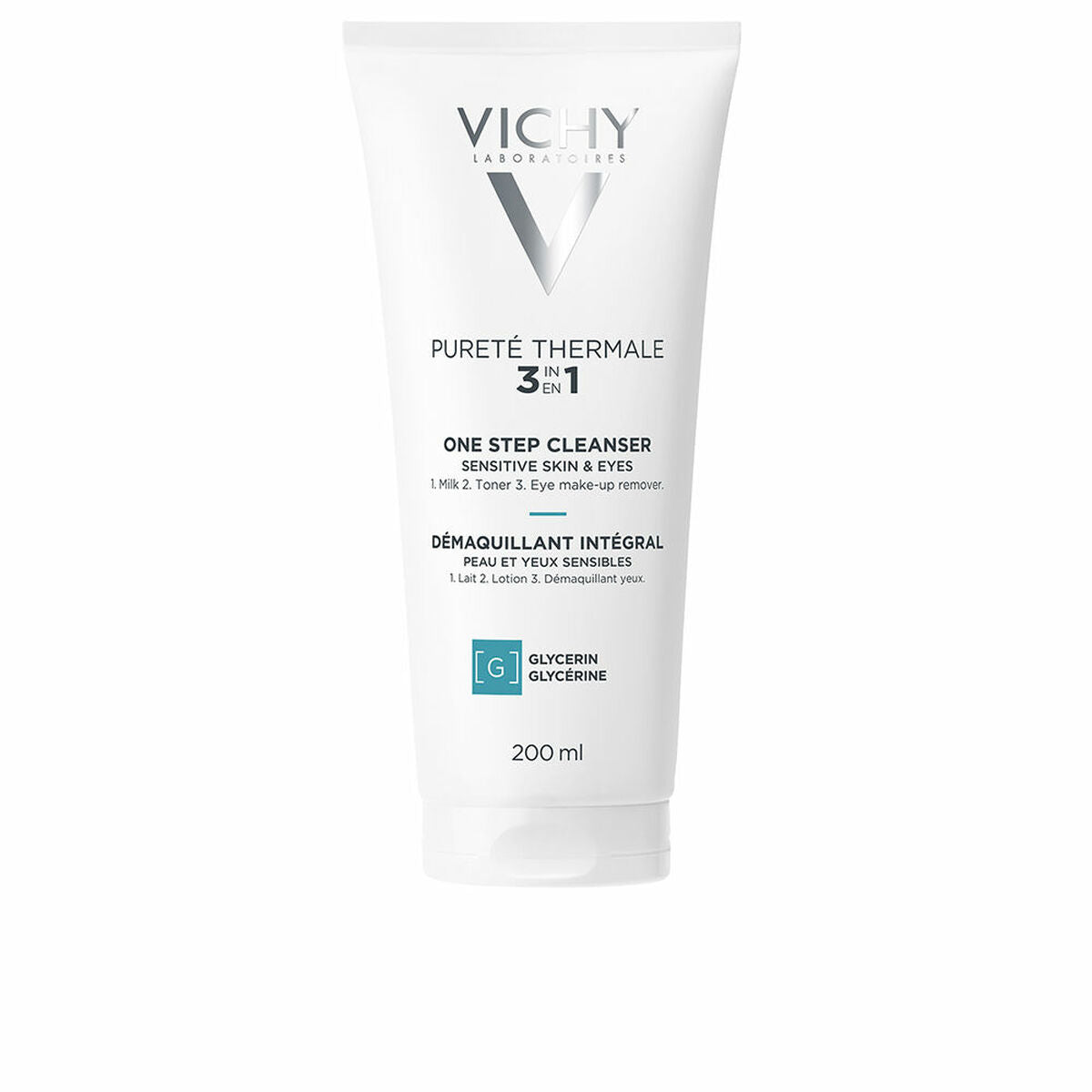 Facial Make Up Remover Cream Vichy Pureté Thermale 3-in-1 skincare packaging