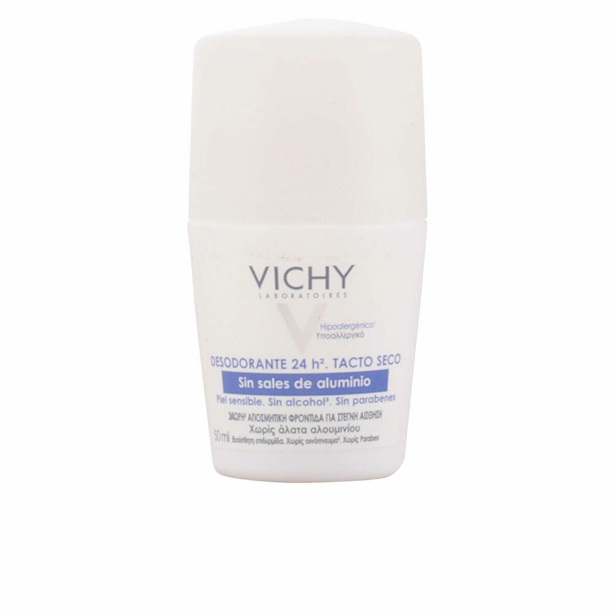 Roll-On Deodorant Sans Aluminium 24H Vichy (50 ml) product packaging