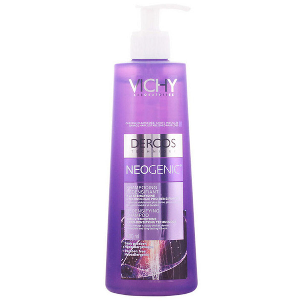 Thickening Shampoo Vichy Dercos Neogenic shampoo bottle