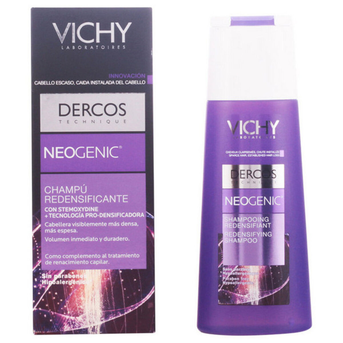 Thickening Shampoo Vichy Dercos Neogenic shampoo bottle