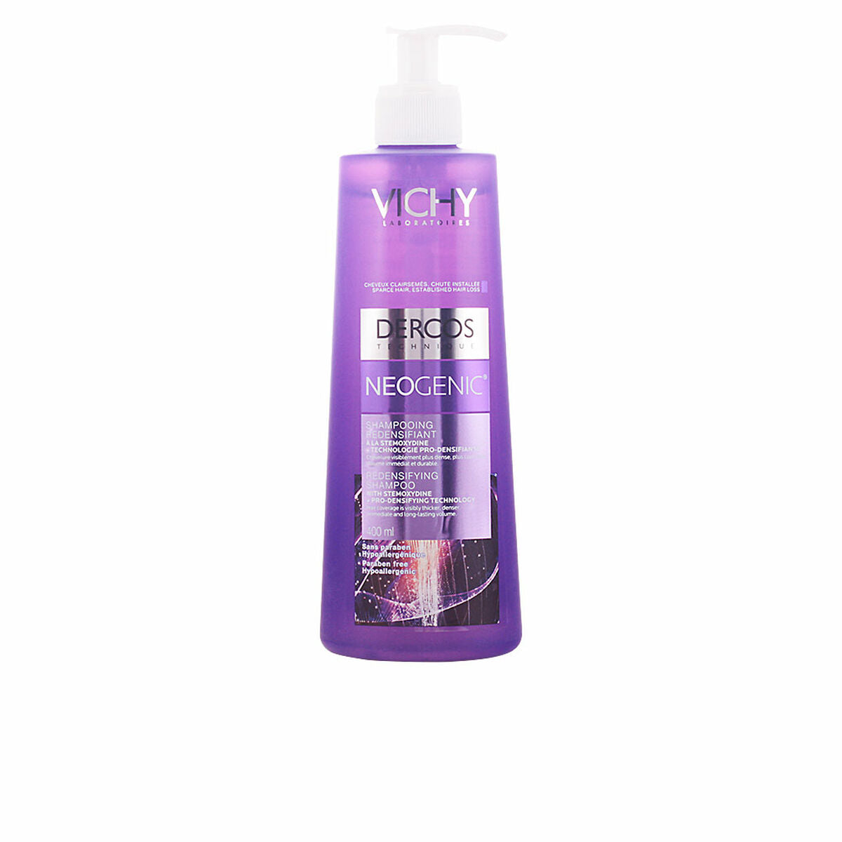 Thickening Shampoo Vichy Dercos Neogenic shampoo bottle