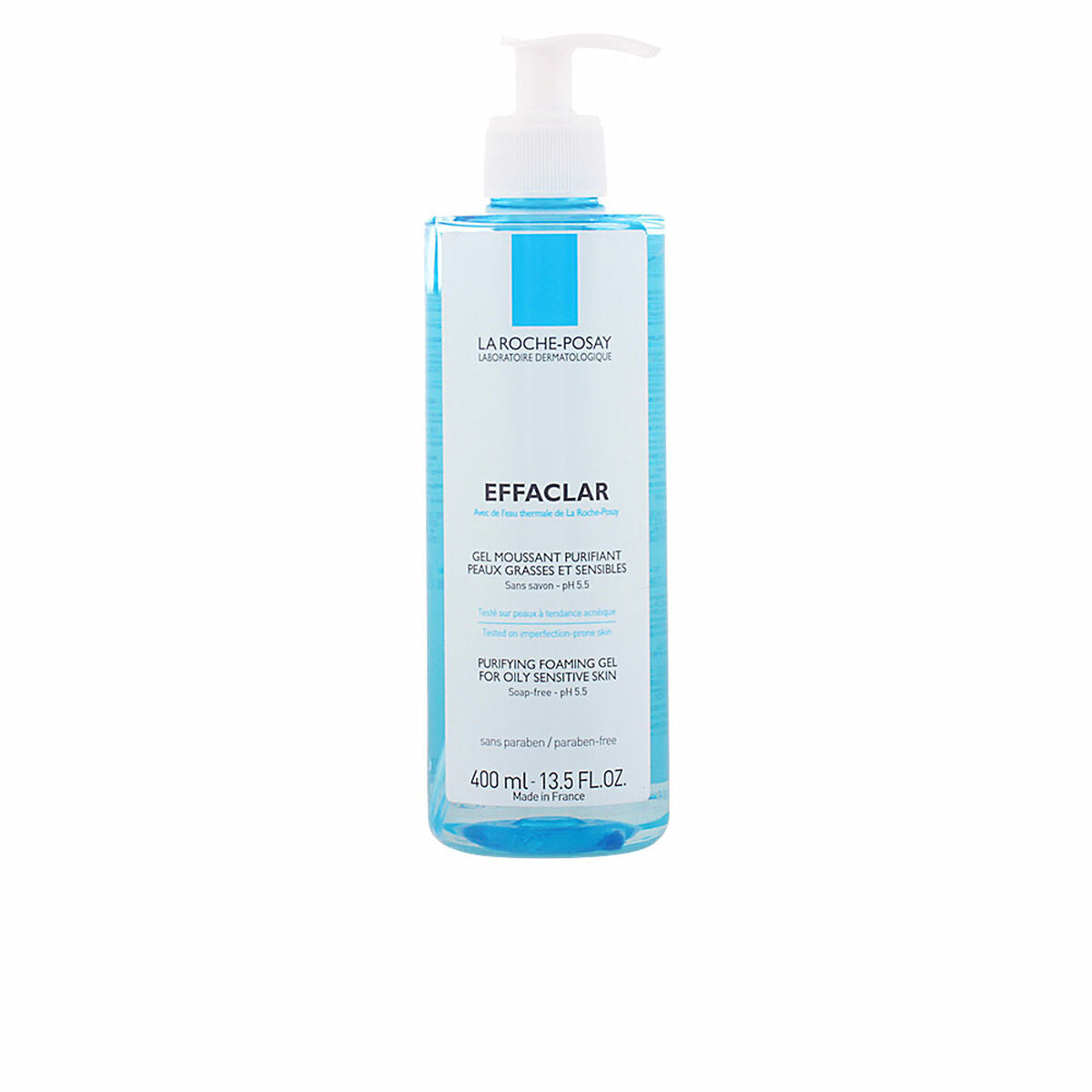 Facial Cleansing Gel Effaclar La Roche Posay 400 ml skincare packaging