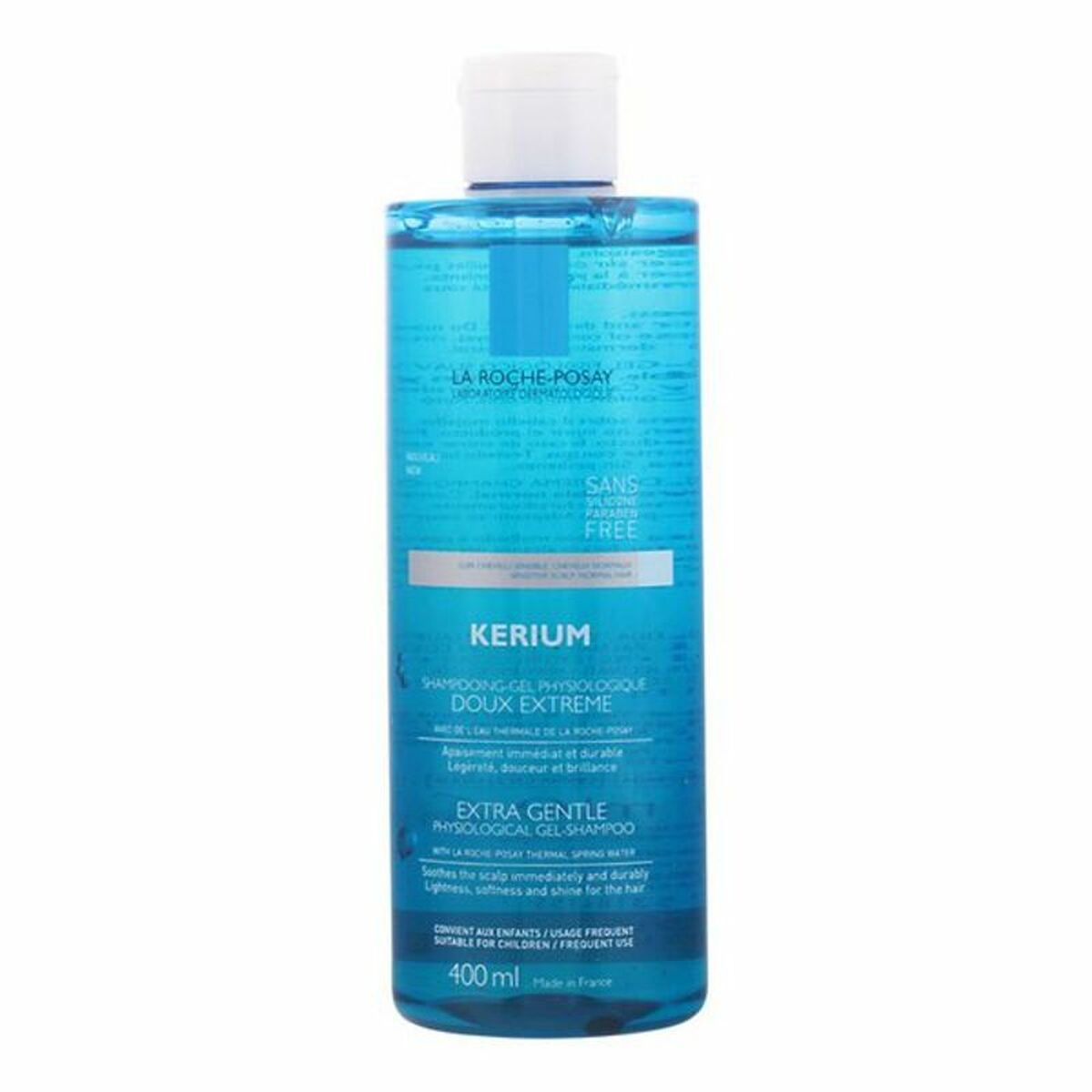Dermo-protective Shampoo La Roche Posay Kerium 400 ml for Women shampoo bottle