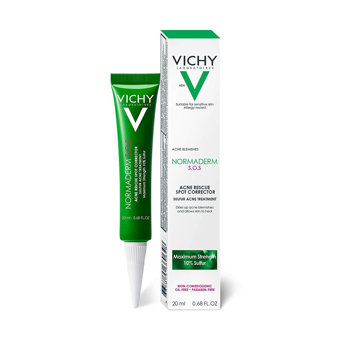 Facial Cream Vichy 20 ml Anti-acne skincare packaging