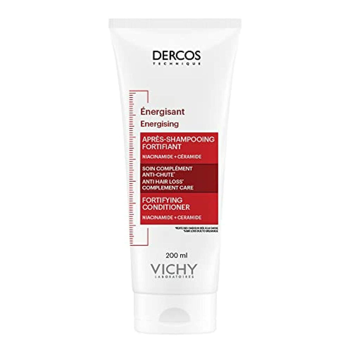 Anti-Hair Loss Shampoo Vichy Dercos énergisant 200 ml for Women shampoo bottle
