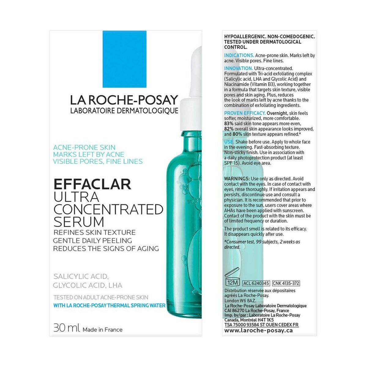 Exfoliating Serum La Roche Posay 30 ml Concentrated serum bottle