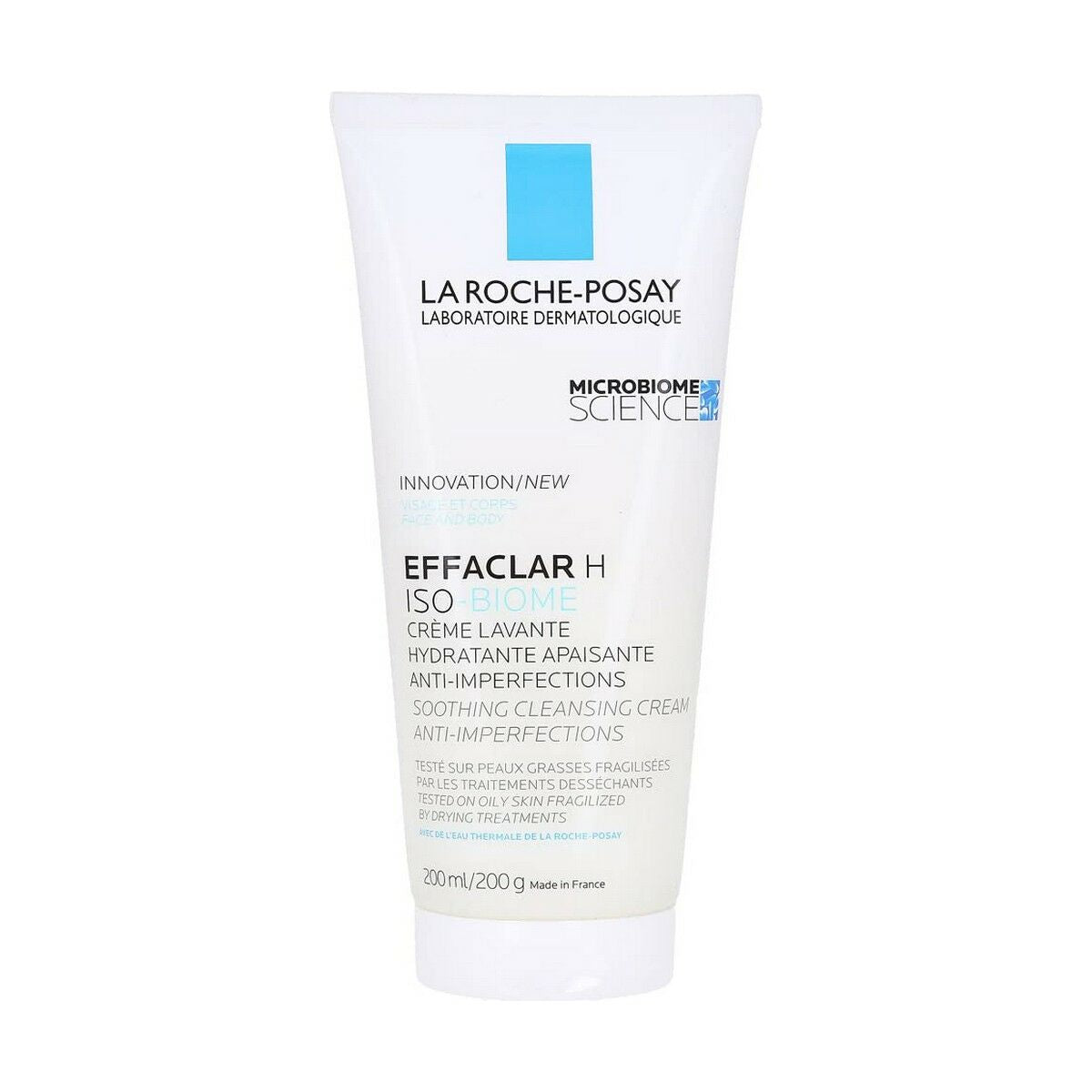 Cleansing Cream La Roche Posay Effaclar H Biome 200 ml for Women skincare packaging