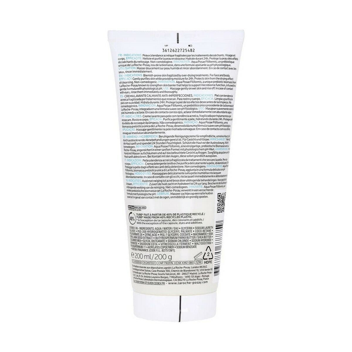 Cleansing Cream La Roche Posay Effaclar H Biome 200 ml for Women skincare packaging
