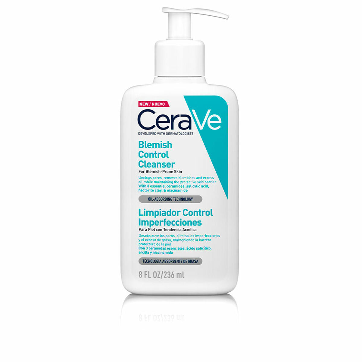 Facial Cleansing Gel CeraVe Blemish 236 ml skincare packaging