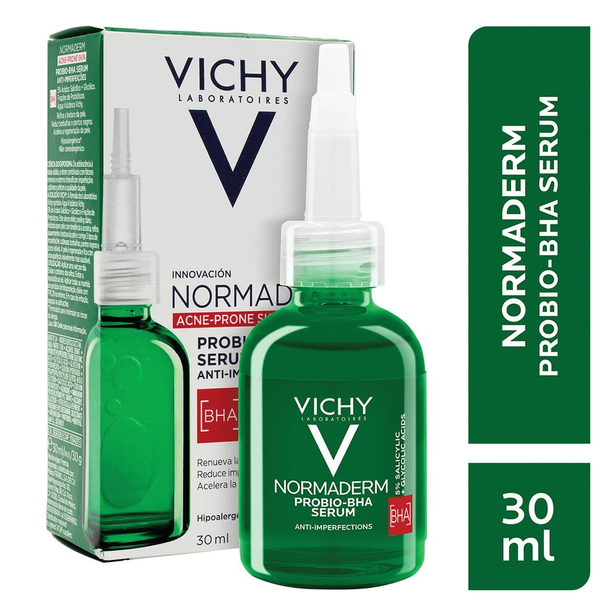 Anti-acne Serum Vichy Normaderm 30 ml serum bottle