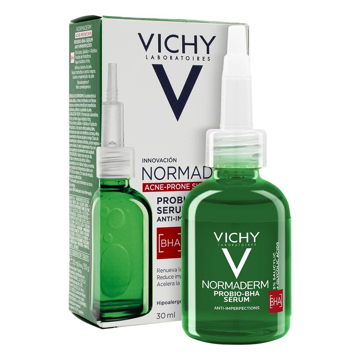 Anti-acne Serum Vichy Normaderm 30 ml serum bottle