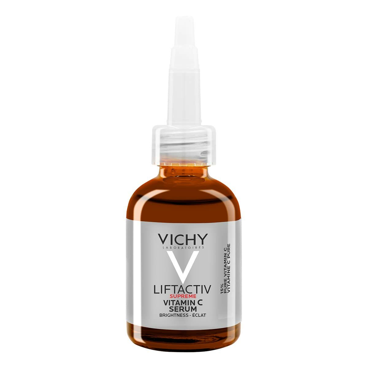 Facial Serum Vichy Liftactiv Supreme C 20 ml Vitamin C for Women serum bottle