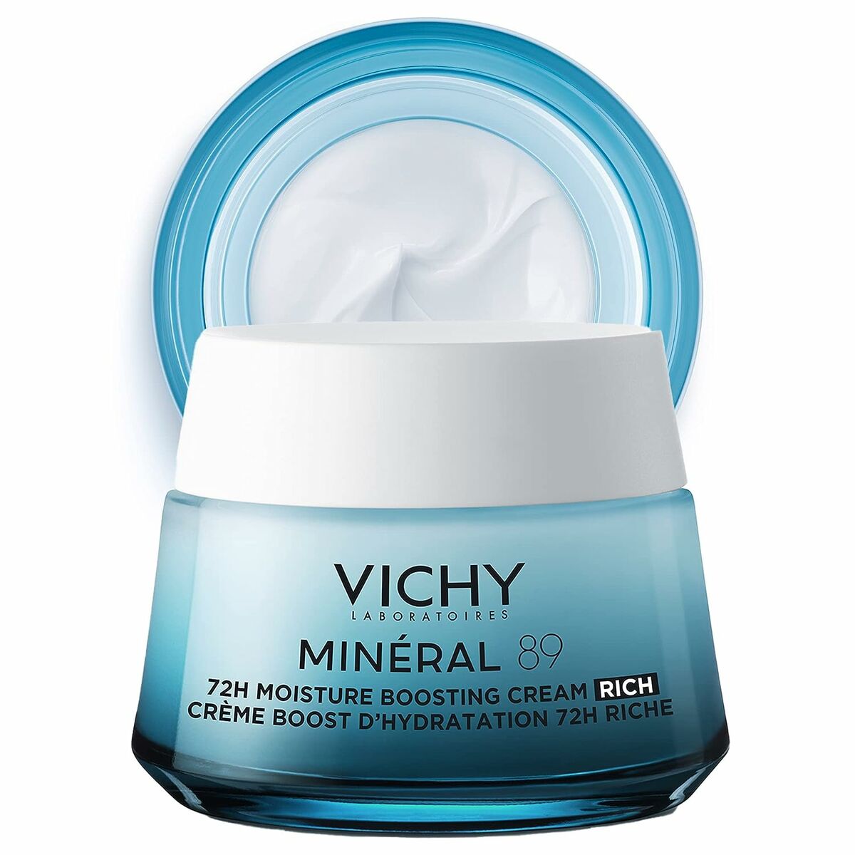 Intensive Moisturising Cream Vichy Minéral 50 ml 72 hours for Women skincare packaging
