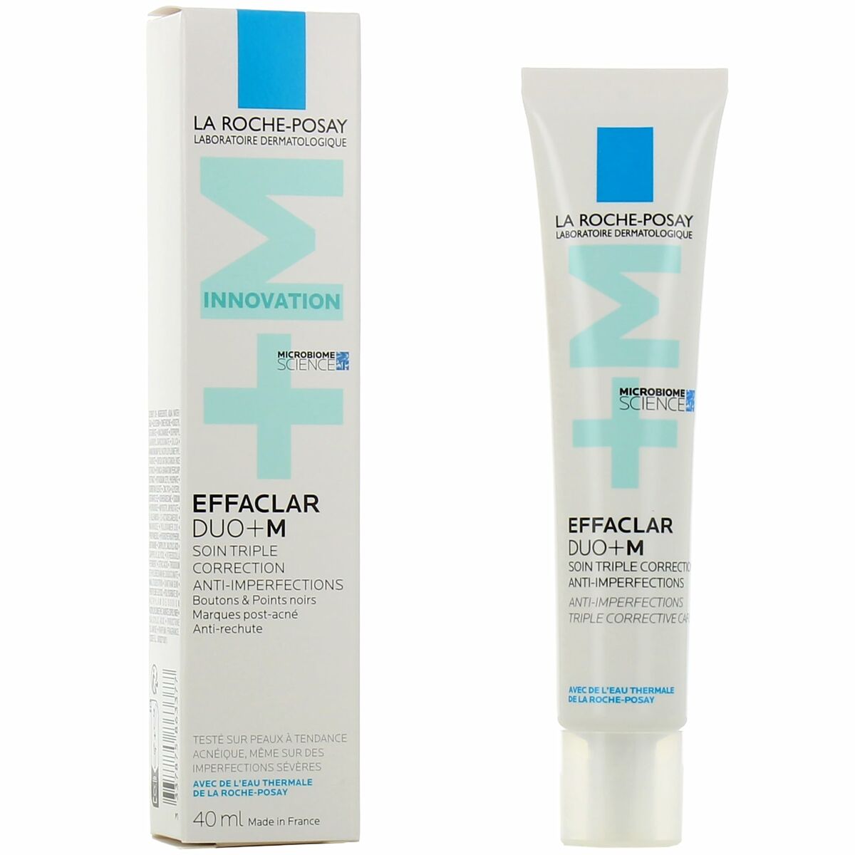 Anti-imperfection Care La Roche Posay Effaclar Duo+M 40 ml product packaging