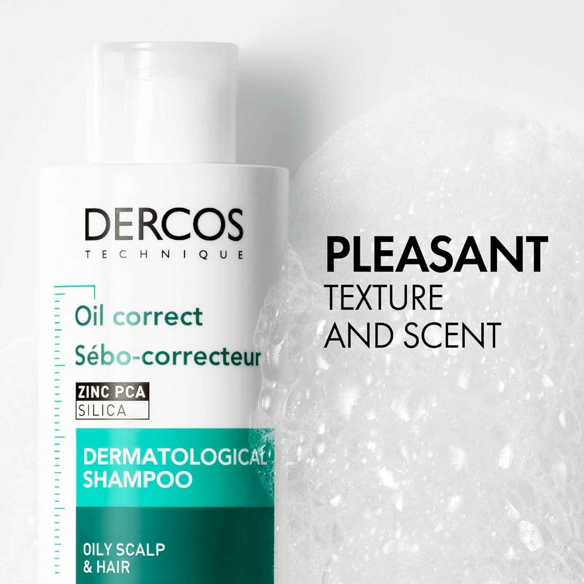 Sebum-Regulating Shampoo Vichy Dercos 200 ml shampoo bottle