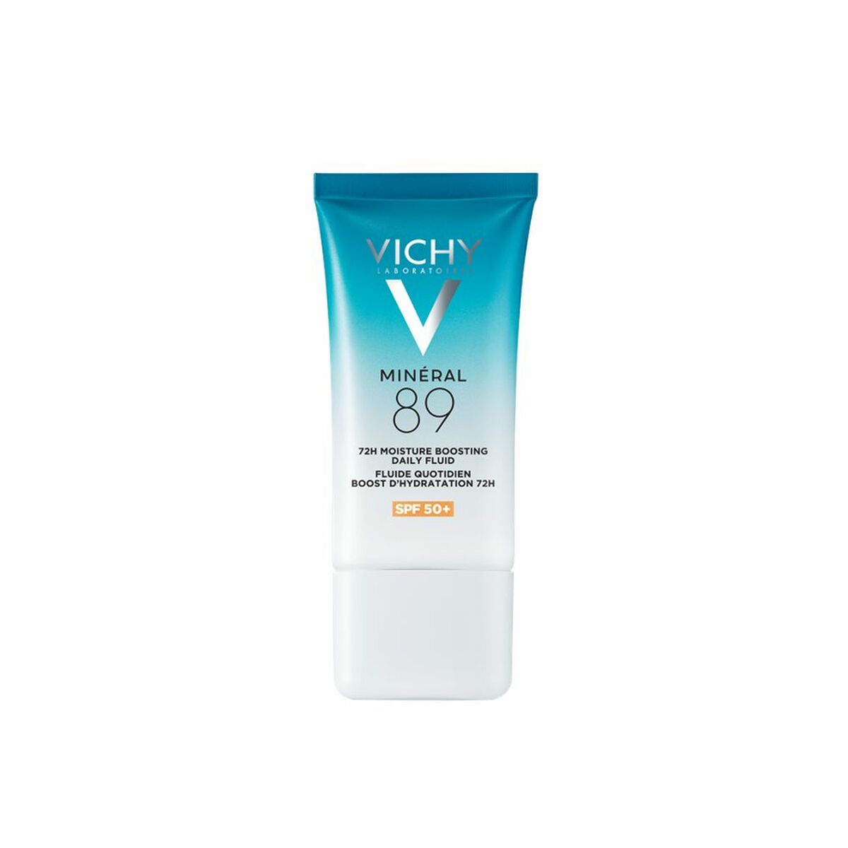 Hydrating Fluid Vichy MINÉRAL 89 Spf 50 Spf 50+ ml 50 ml for Women product packaging