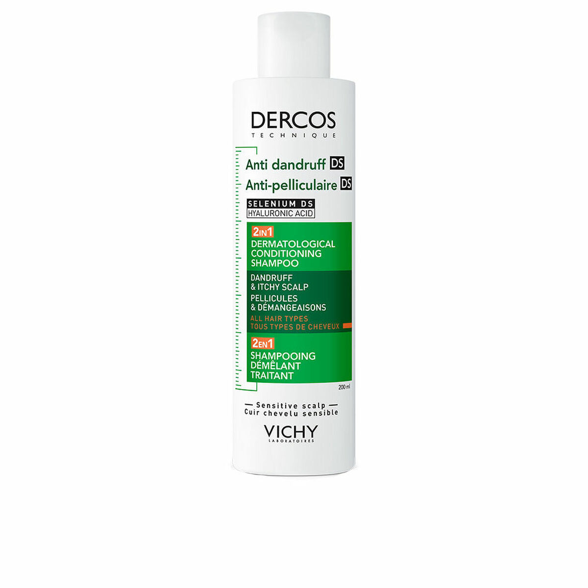 Conditioner Vichy DERCOS 200 ml conditioner bottle