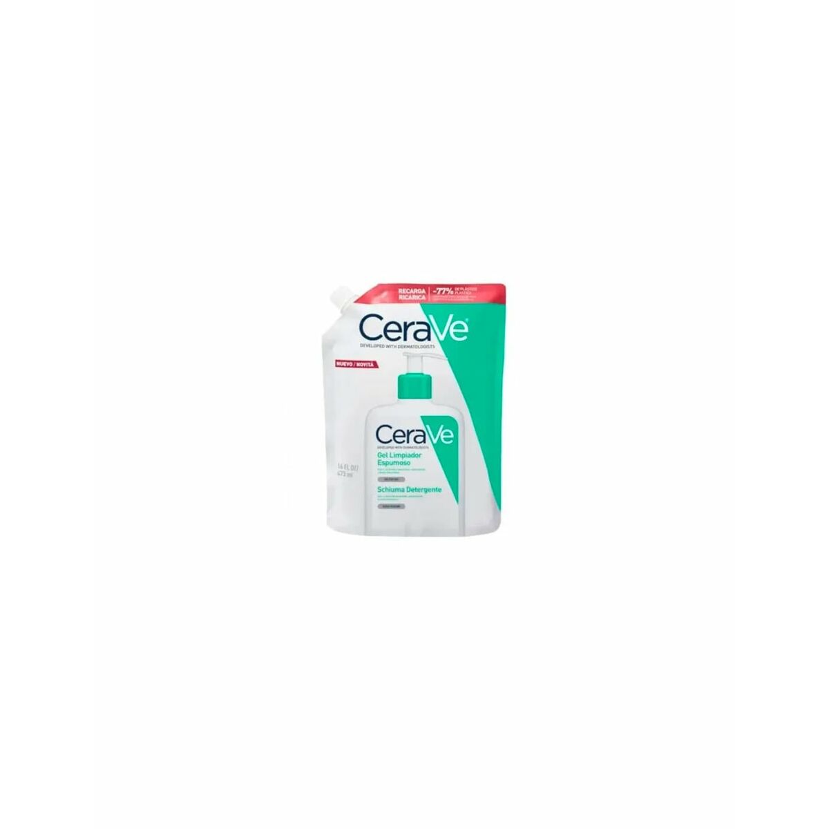 Foaming Cleansing Gel CeraVe CLEANSER 473 ml for Women skincare packaging