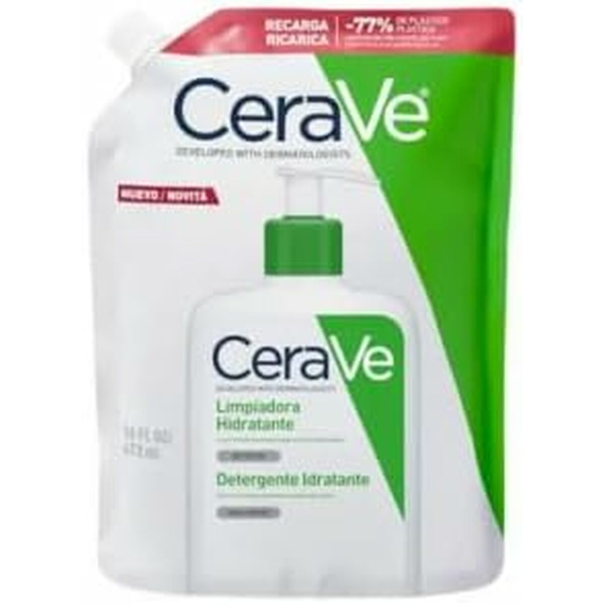 Facial Cleansing Gel CeraVe CLEANSER 473 ml for Women skincare packaging