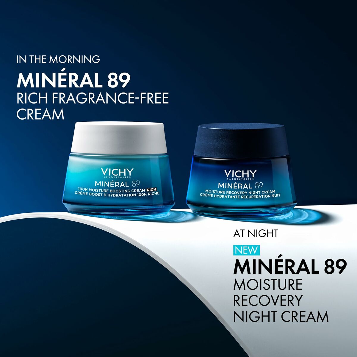Facial Cream Vichy MINÉRAL 89 50 ml for Women skincare packaging